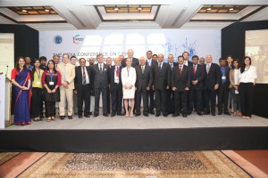 Group photo of CyFy 2014 speakers, panelists and organisers